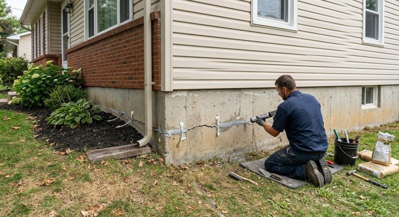 Basement Crack Repair in Tifton, GA