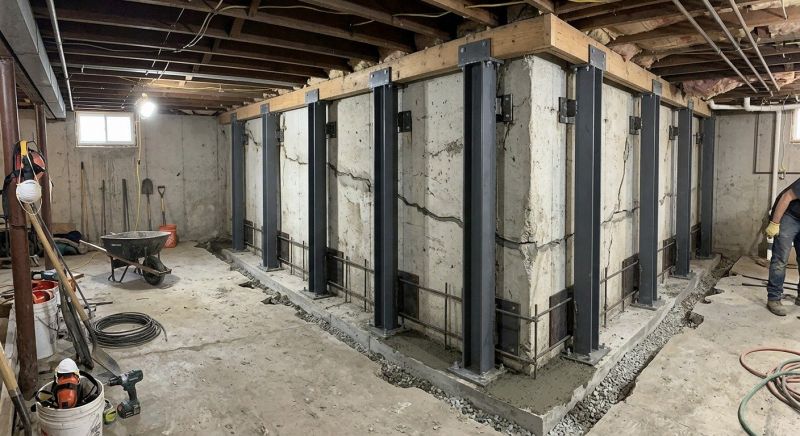 Basement Stabilization in Tifton, GA