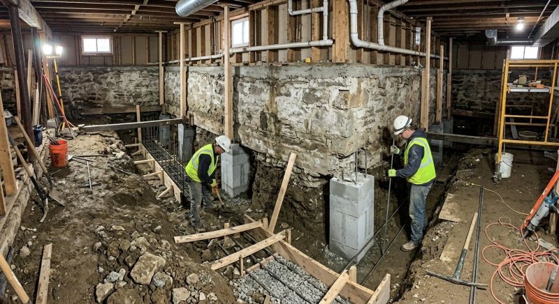 Basement Underpinning in Tifton, GA