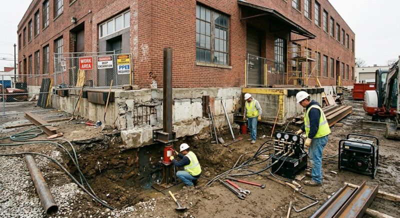 Building Foundation Repair in Fitzgerald, GA