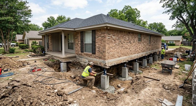 Concrete Foundation Leveling in Fitzgerald, GA