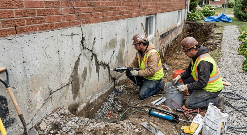 Cracked Foundation Repair in Adel, GA