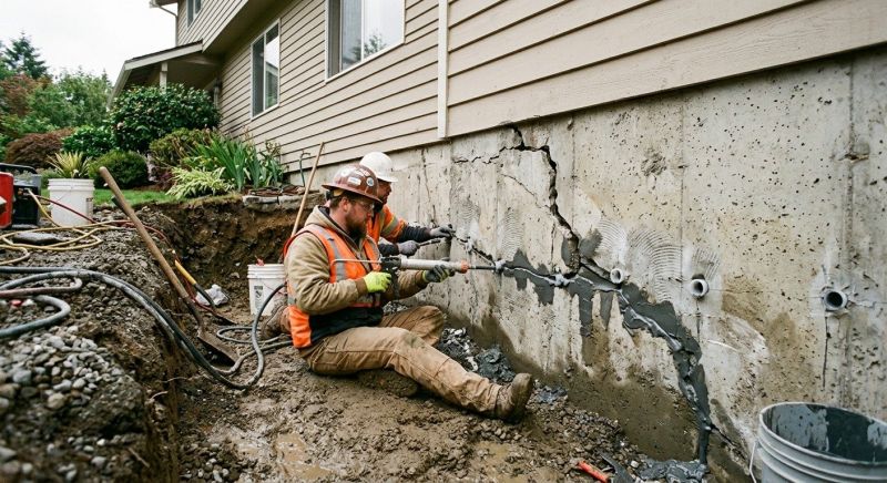 Cracked Foundation Repair in Fitzgerald, GA