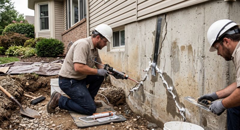 Cracked Foundation Repair in Tifton, GA
