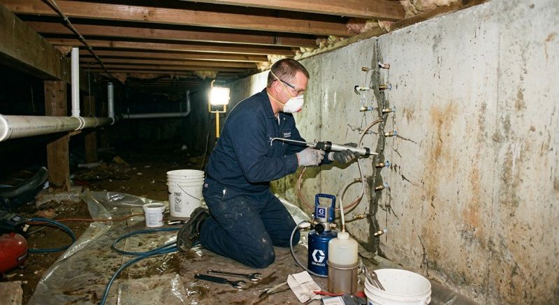 Crawlspace Foundation Repair in Fitzgerald, GA