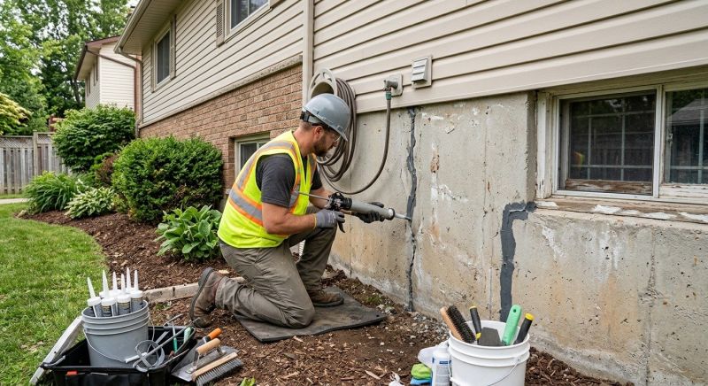 Foundation Crack Sealing in Tifton, GA
