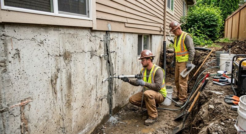 Foundation Crack Sealing in Tifton, GA