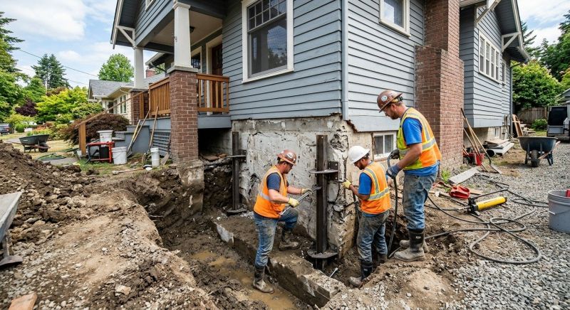 Foundation Damage Repair in Fitzgerald, GA