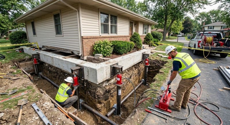 Foundation Jacking in Fitzgerald, GA
