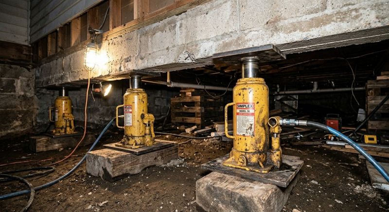 Foundation Jacking in Fitzgerald, GA