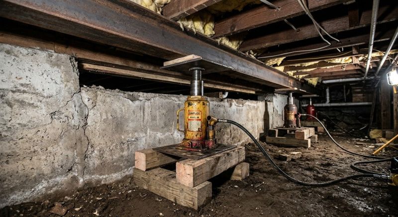 Foundation Jacking in Ocilla, GA