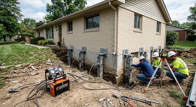 Foundation Pier Leveling in Tifton, GA
