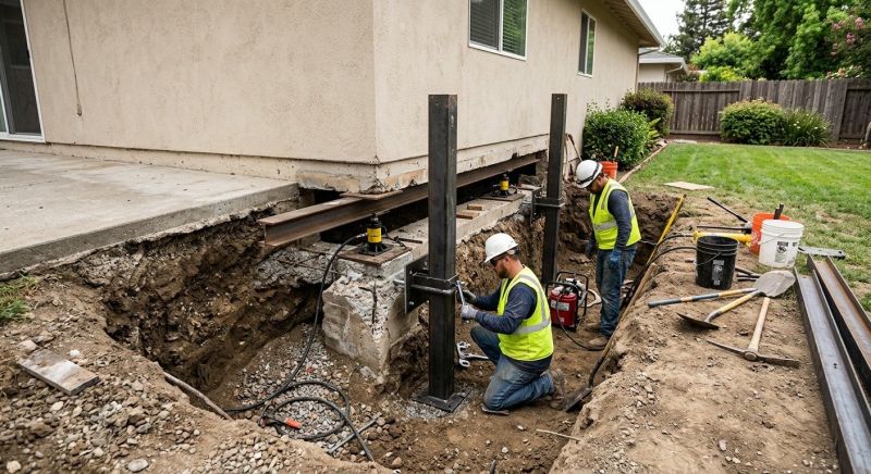 Foundation Pier Repair in Tifton, GA