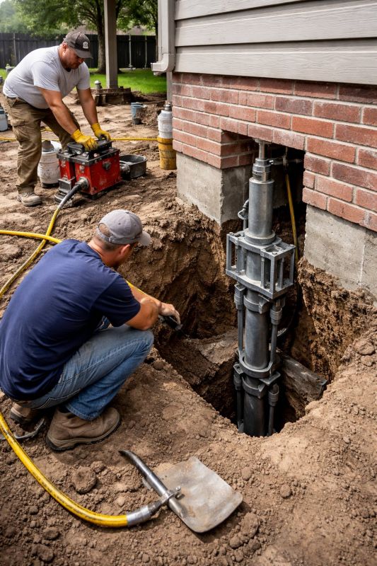 Foundation Pier Repair in Tifton, GA