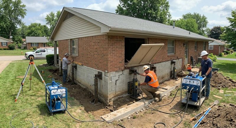 Foundation Releveling in Tifton, GA