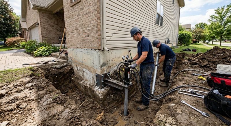 Foundation Settlement Repair in Tifton, GA