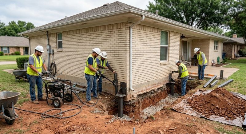 Foundation Stabilizing in Fitzgerald, GA