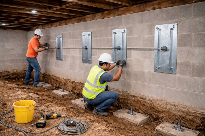 Foundation Stabilizing in Ocilla, GA