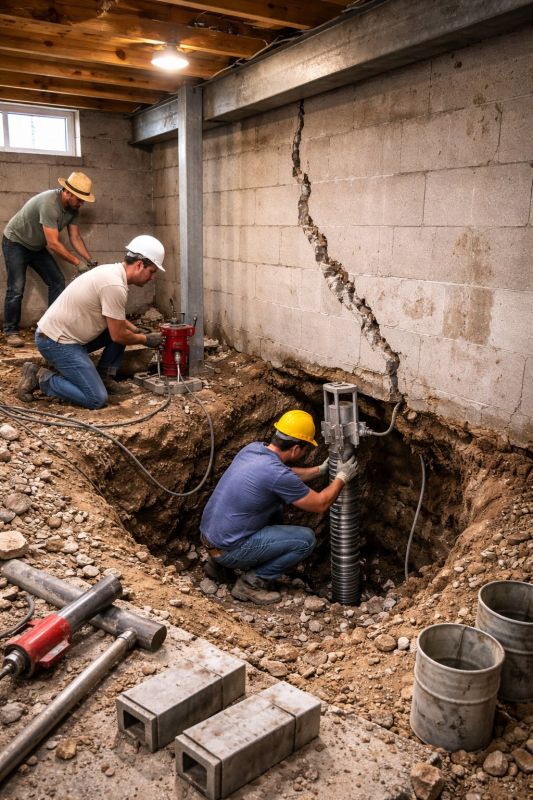 Foundation Structural Repair in Ocilla, GA