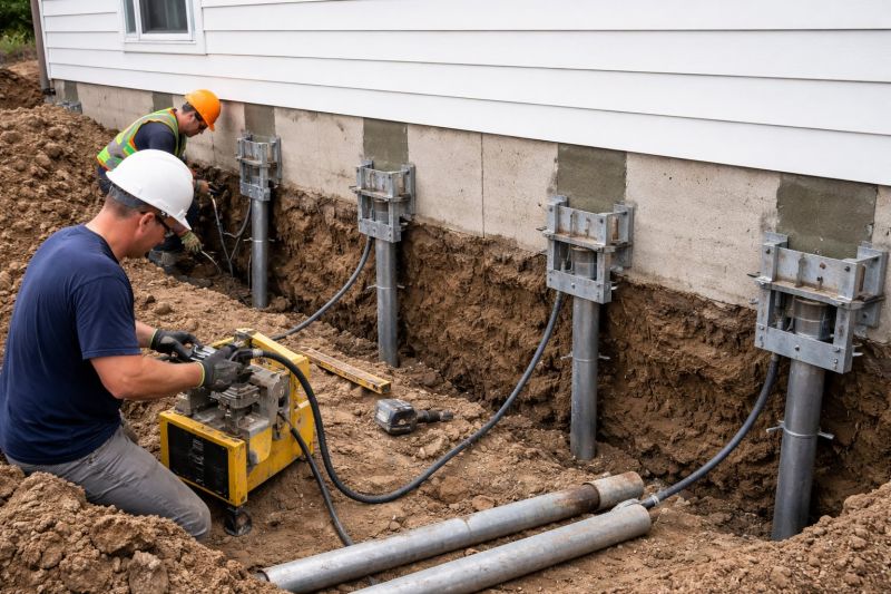 Helical Piers Installation in Tifton, GA