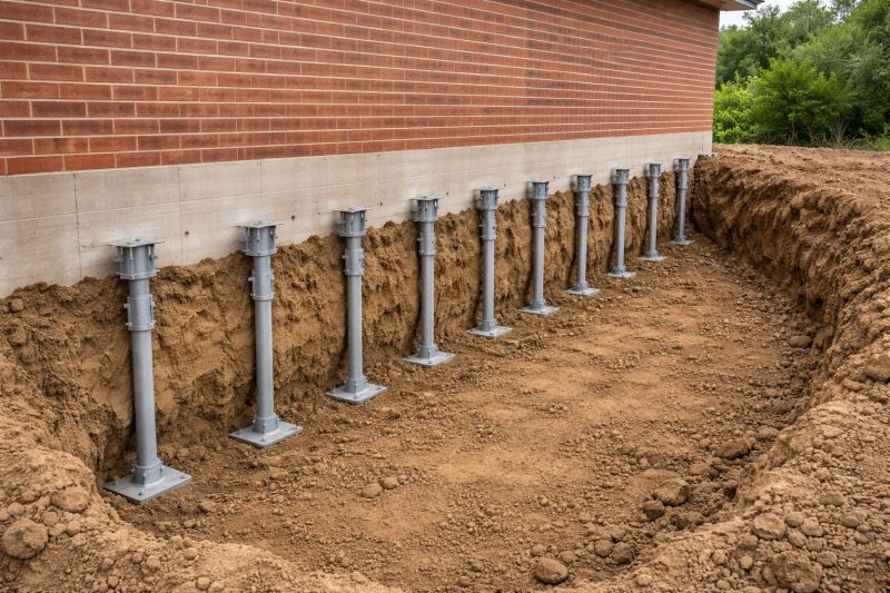 Helical Pile Installation in Tifton, GA