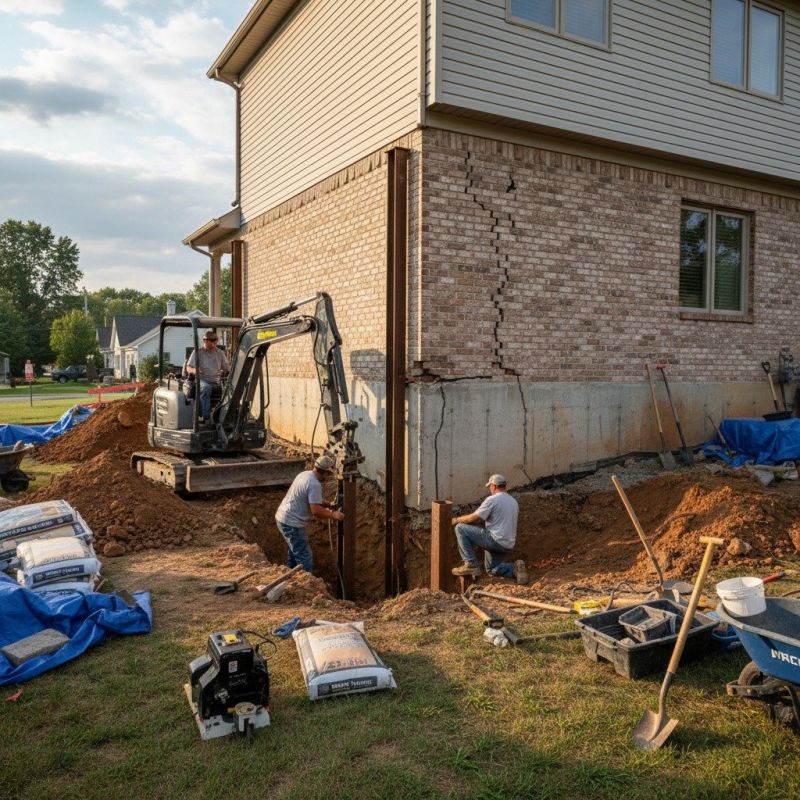 Home Foundation Repair in Fitzgerald, GA