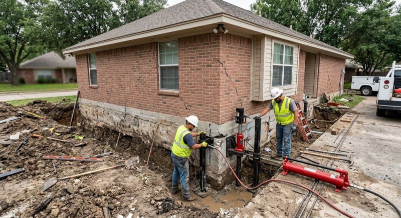 House Foundation Repair in Fitzgerald, GA