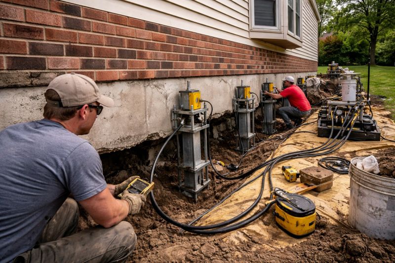 Settling Foundation Service in Fitzgerald, GA