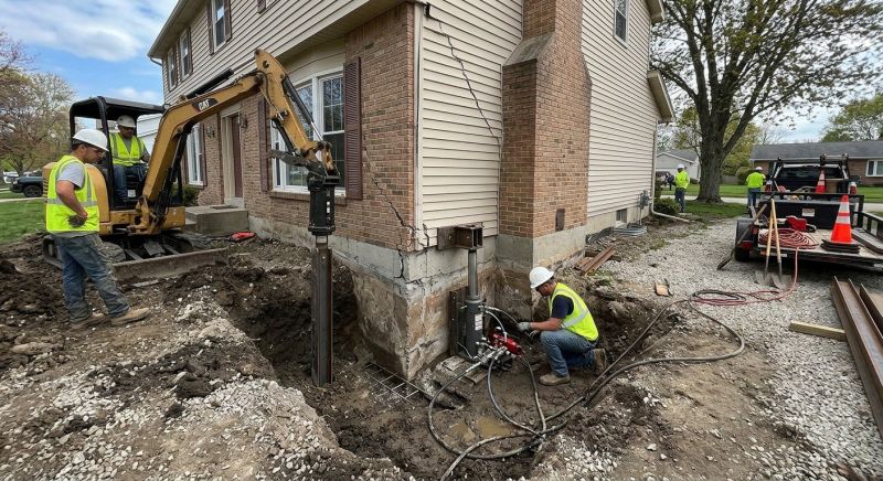 Sinking Foundation Repair in Fitzgerald, GA