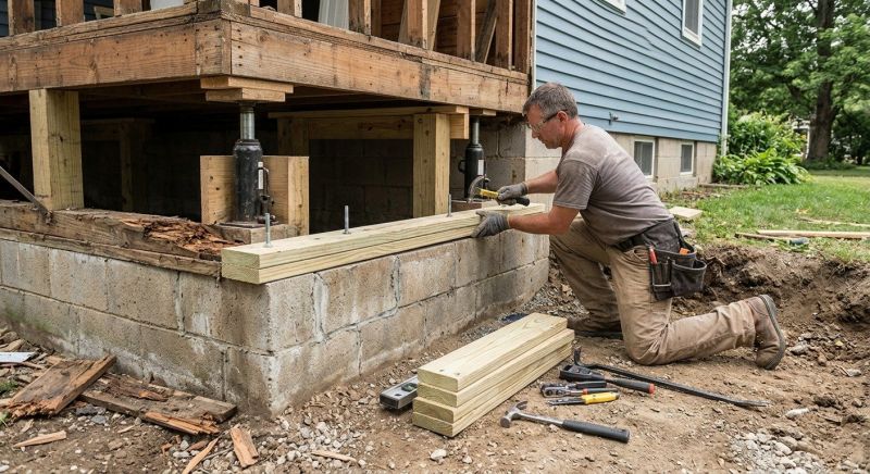 Slab Foundation Repair in Tifton, GA