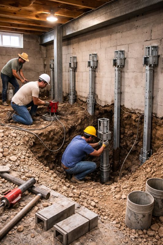 Structural Underpinning in Tifton, GA