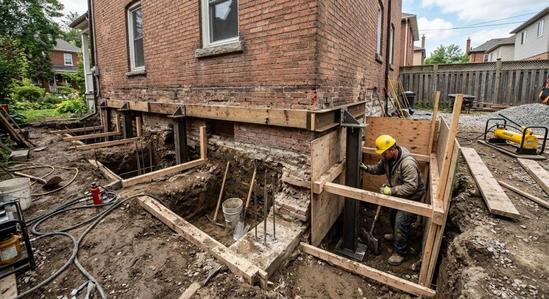 Structural Underpinning in Tifton, GA